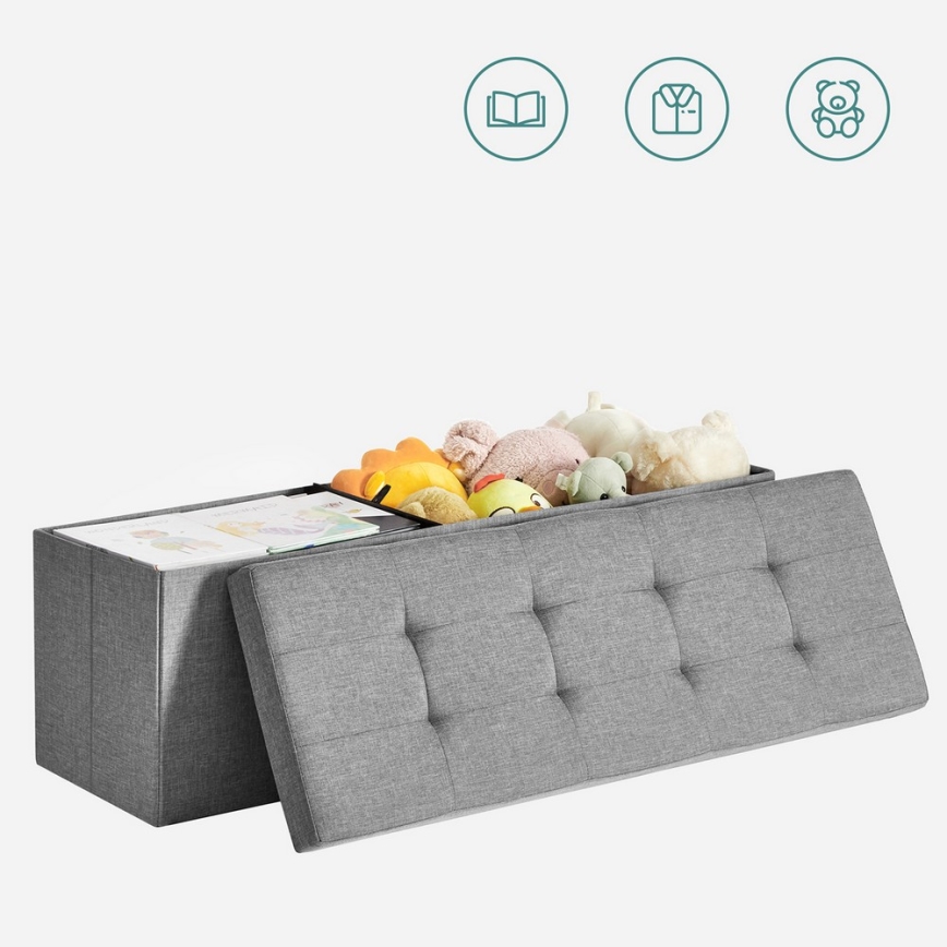Bänk SULTAN, ljusgrå