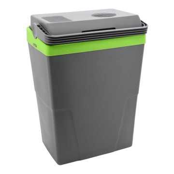 Bärbar bilkylare 22 l 55W / 12V / 230V grå /grön