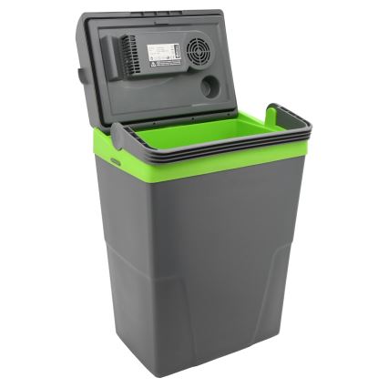 Bärbar bilkylare 22 l 55W / 12V / 230V grå /grön
