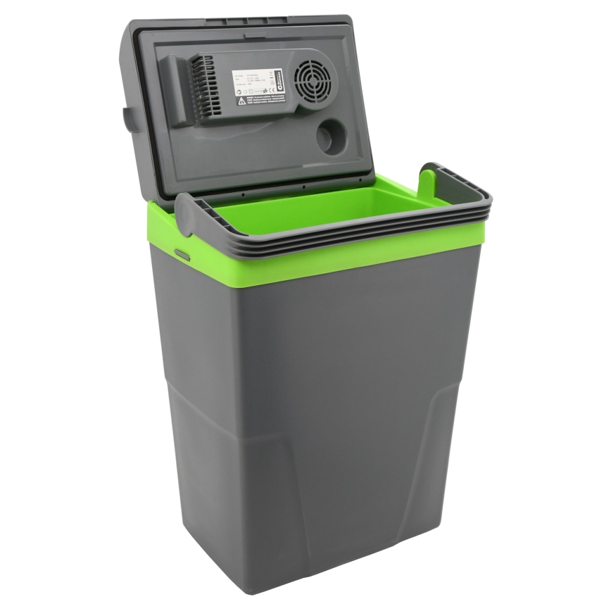 Bärbar bilkylare 22 l 55W / 12V / 230V grå /grön