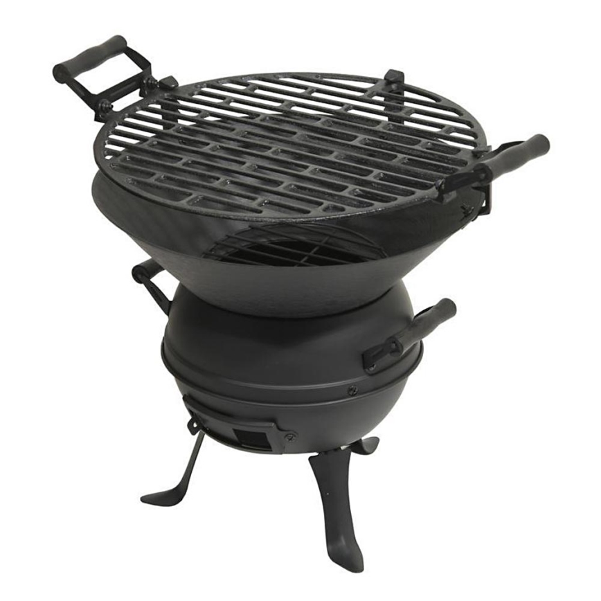 Bärbar grill 35 cm