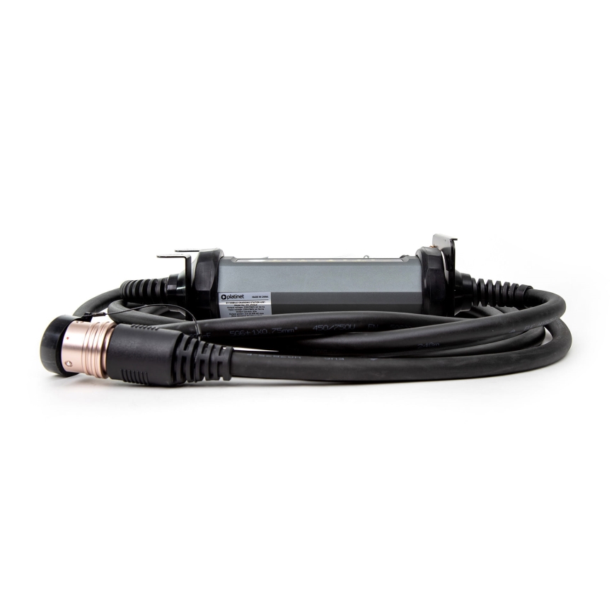 Bärbar laddare för elbilar med 4 adaptrar Typ 2 32A/480V 22kW 7m IP67