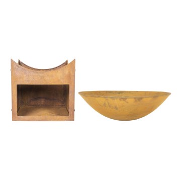 Bärbar vedlägereld MUMBAI diameter 56 cm