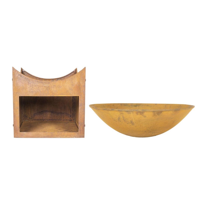 Bärbar vedlägereld MUMBAI diameter 56 cm