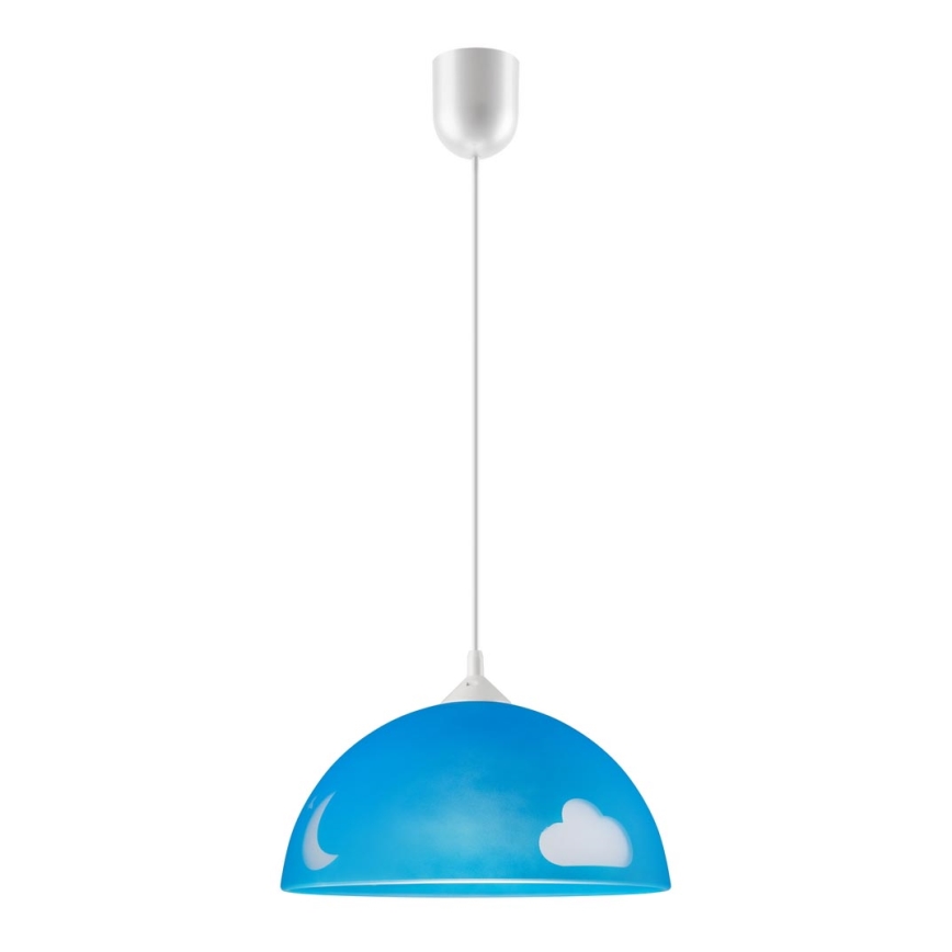 Barn Hängande Ljuskrona med snöre 1xE27/60W/230V