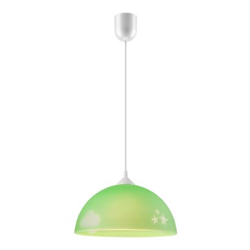 Barn Hängande Ljuskrona med snöre 1xE27/60W/230V