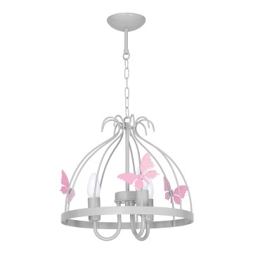 Barn Lampa BUTTERFLY 3xE14/60W/230V