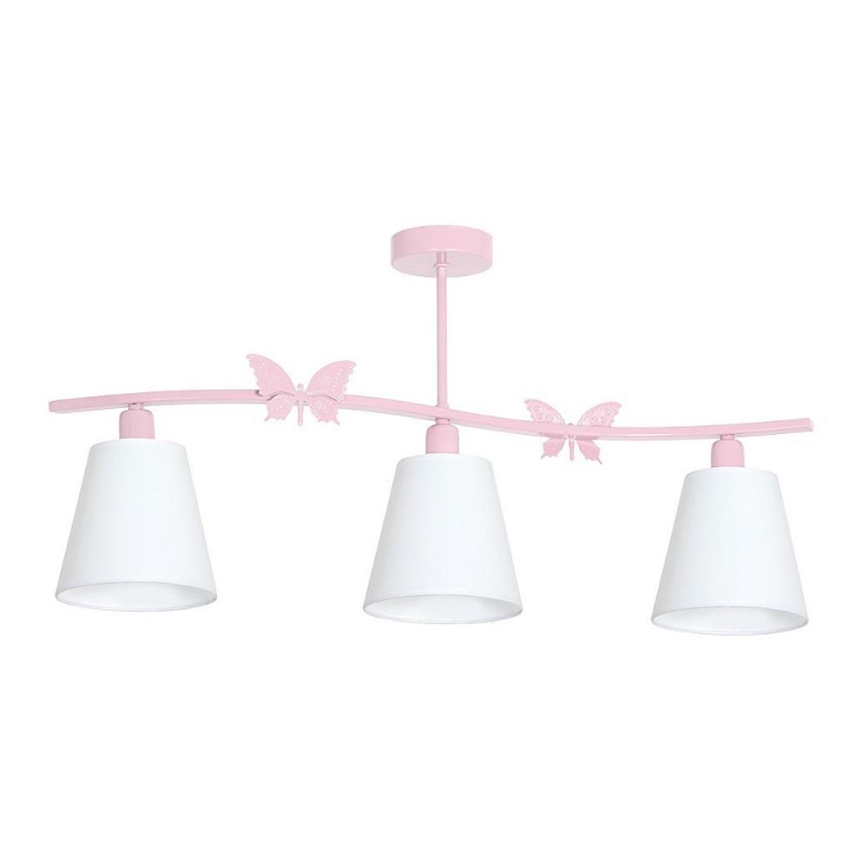 Barn Lampa BUTTERFLY 3XE14/60W/230V