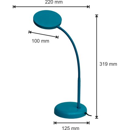 Barn LED-Lampa ANITA LED/6W/230V