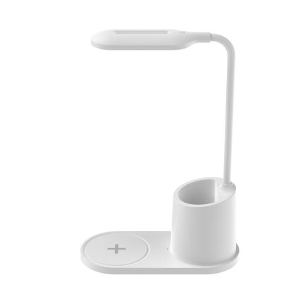 Barn LED-Lampa LED/3W/5V med trådlös laddning vit