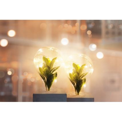 Barn LED-Lampa LIV LED/2xAAA grå