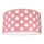 Barn Takbelysning DOTS rosa 2xE27/60W/230V rosa