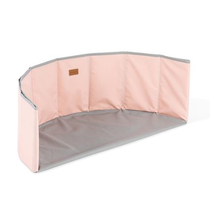 Barnens torrpool med bollar Ø 80 cm rosa/grå