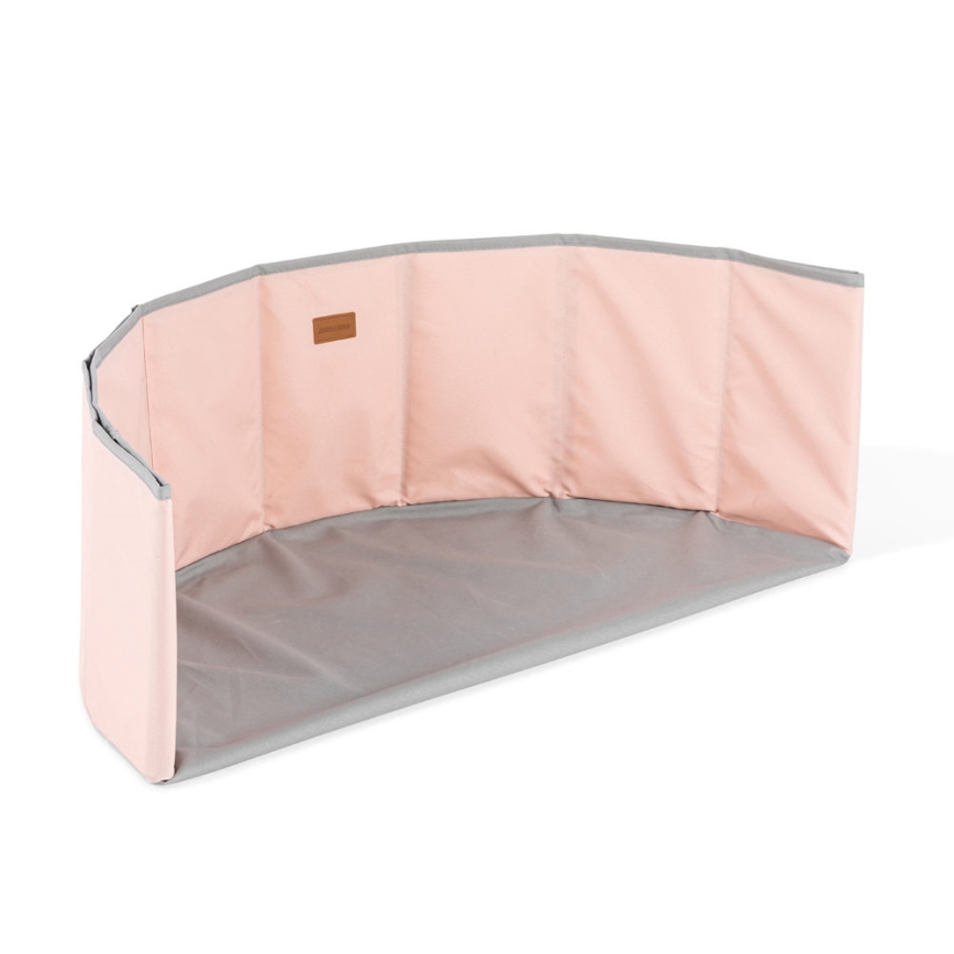 Barnens torrpool med bollar Ø 80 cm rosa/grå