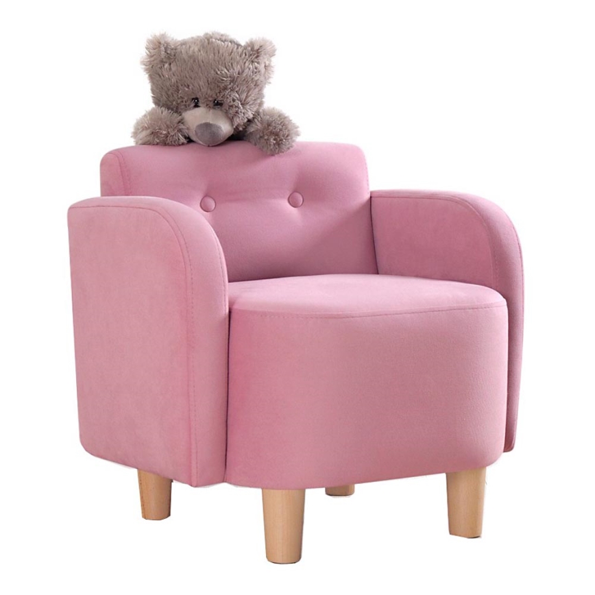 Barnfåtölj DORY rosa