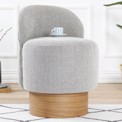 Barnfåtölj RIKI 40x47 cm, grå