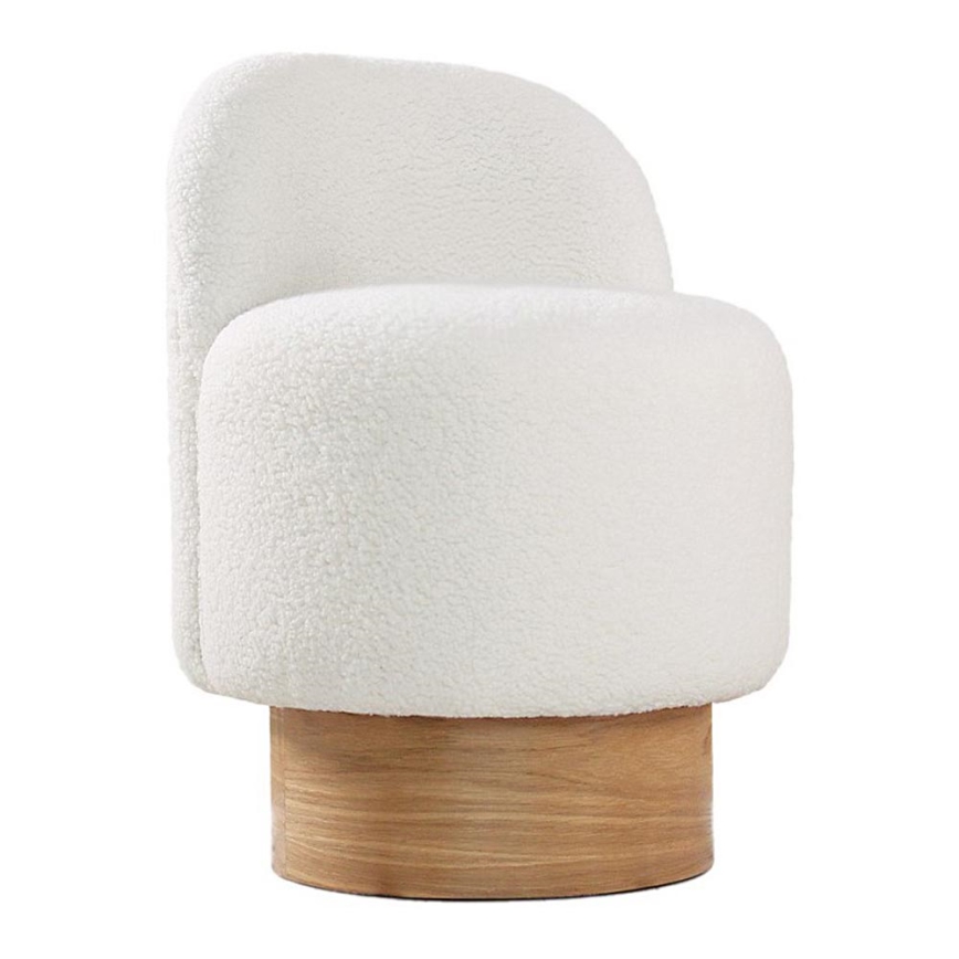 Barnfåtölj RIKI 40x47 cm vit