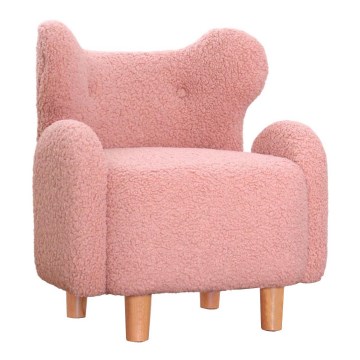 Barnfåtölj TOBI rosa