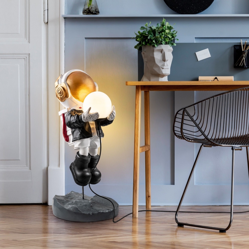 Barnlampa ASTRONAUT 1xE14/40W/230V koppar
