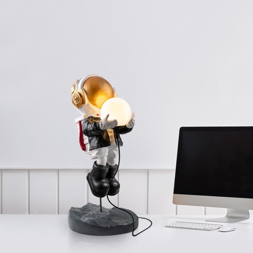Barnlampa ASTRONAUT 1xE14/40W/230V koppar