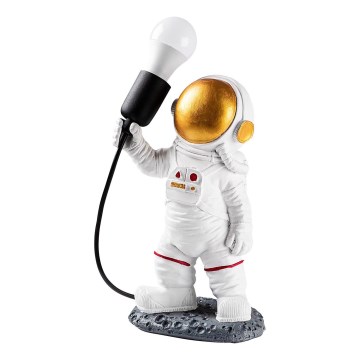 Barnlampa ASTRONAUT 1xE27/40W/230V koppar/vit