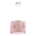 Barnlampa CANDY 1xE27/40W/230V rosa
