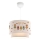 Barnlampa CANDY 1xE27/40W/230V vit/färgglad