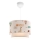 Barnlampa CANDY 1xE27/40W/230V vit/flerfärgad