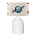 Barnlampa CANDY 1xE27/40W/230V vit/flerfärgad