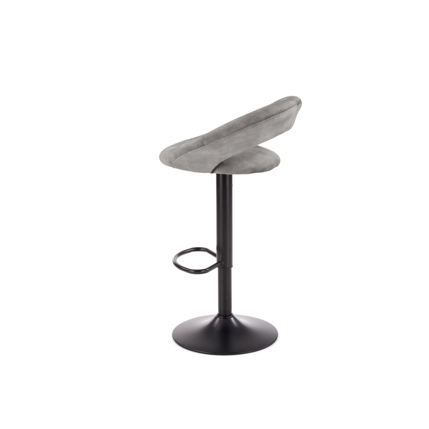 Barstol 100x48 cm grå/antracit