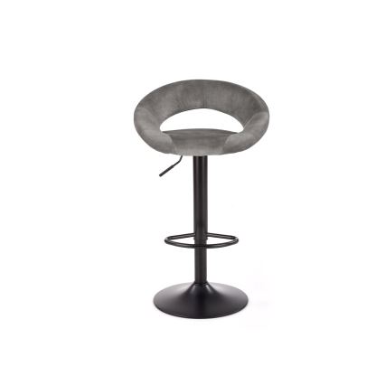 Barstol 100x48 cm grå/antracit