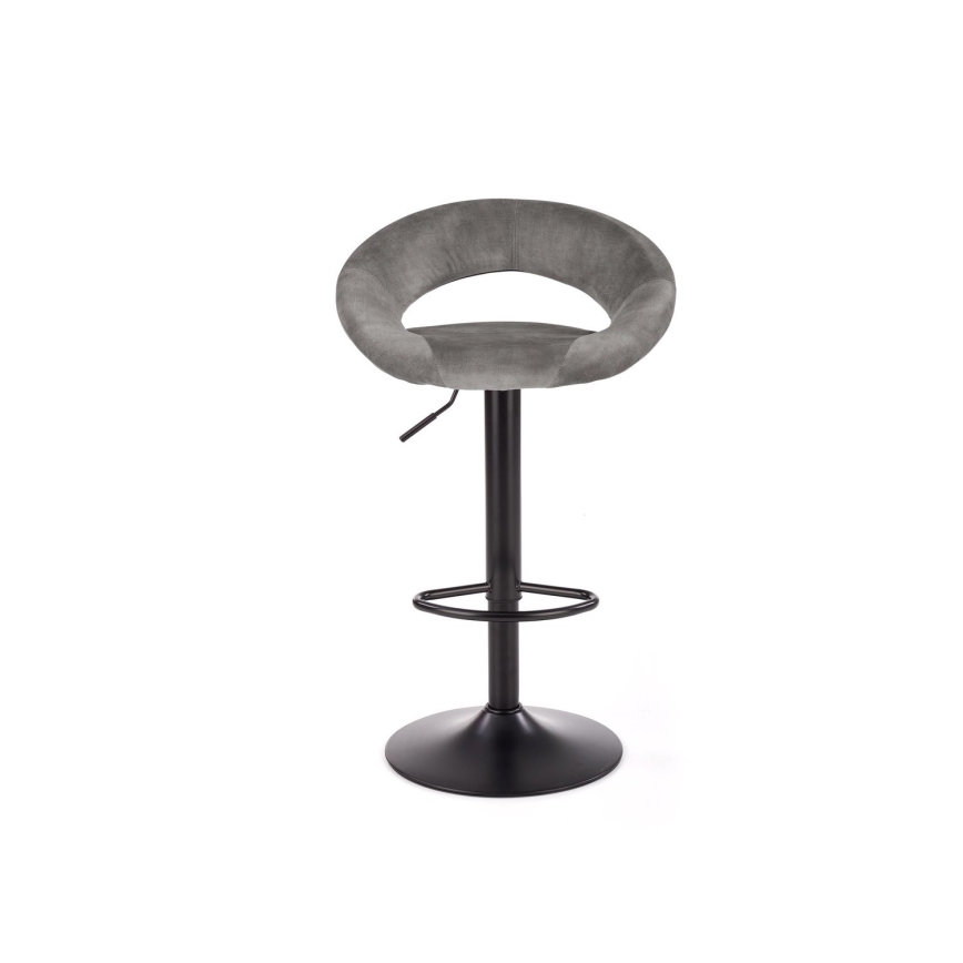 Barstol 100x48 cm grå/antracit
