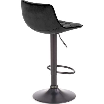Barstol 106x43 cm svart