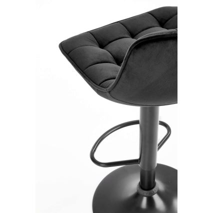 Barstol 106x43 cm svart