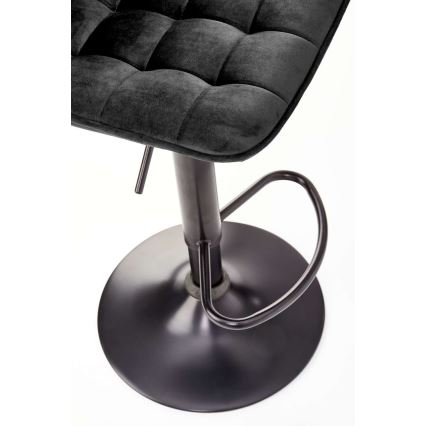 Barstol 106x43 cm svart