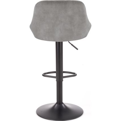 Barstol 106x47 cm grå/svart