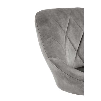 Barstol 106x47 cm grå/svart