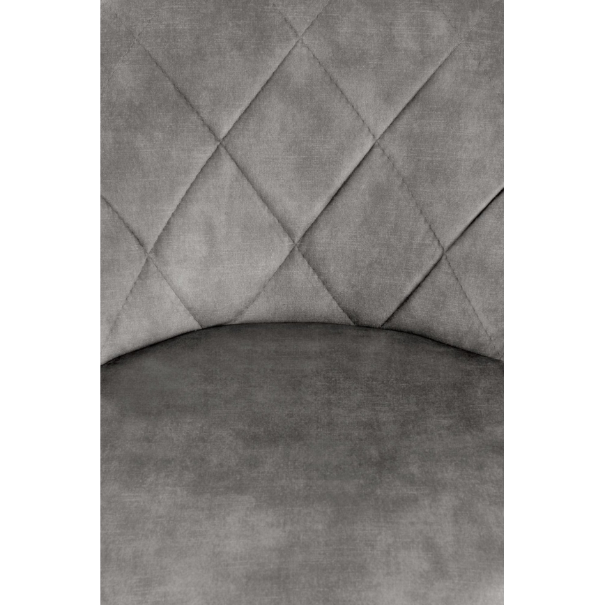 Barstol 106x47 cm grå/svart