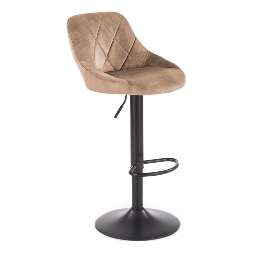 Barstol 106x47 cm svart/brun