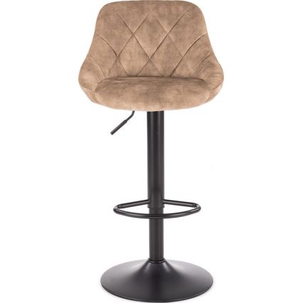 Barstol 106x47 cm svart/brun
