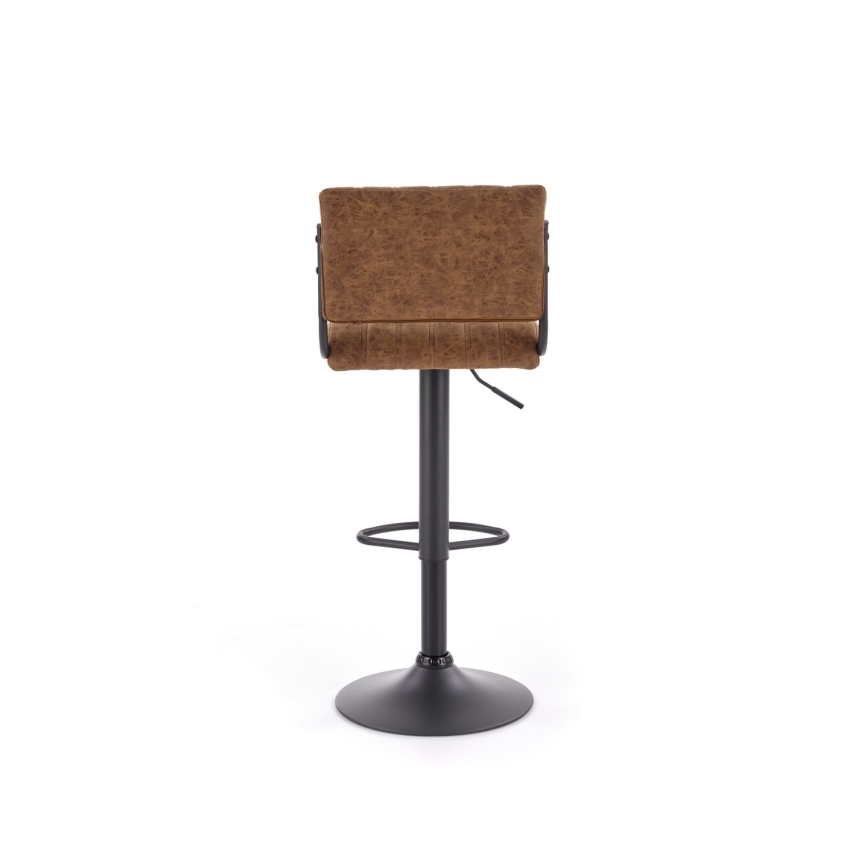 Barstol 109x46 cm svart/brun