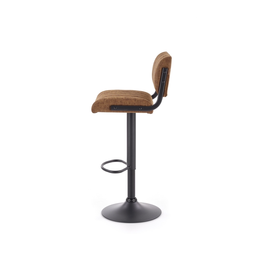 Barstol 109x46 cm svart/brun