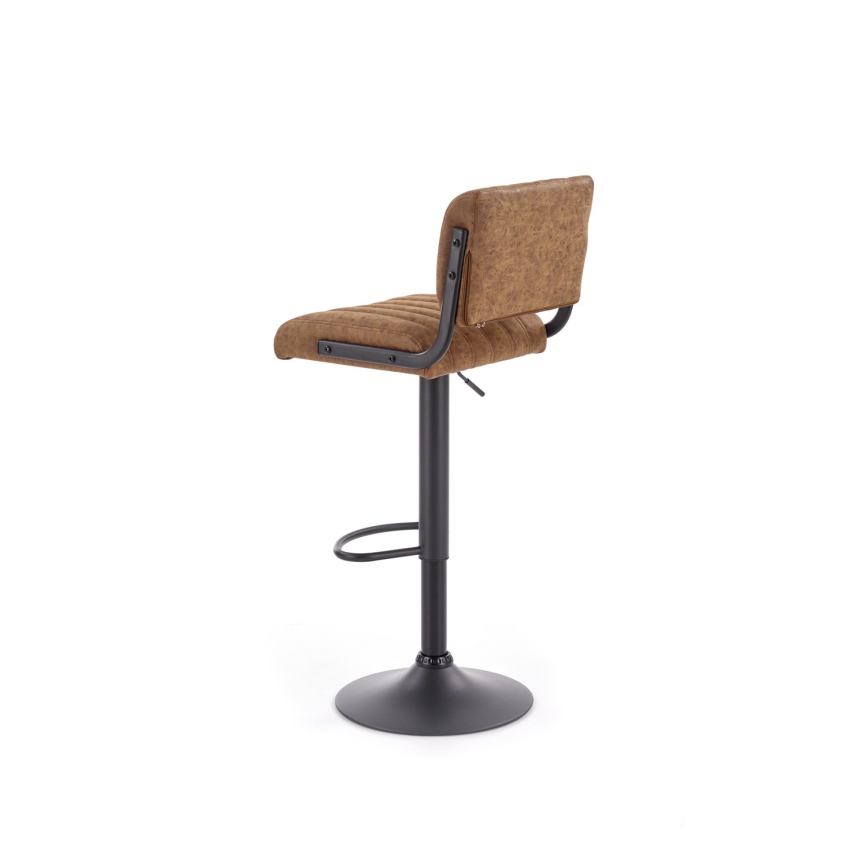 Barstol 109x46 cm svart/brun