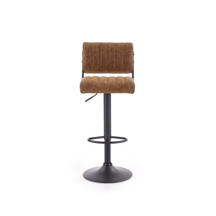 Barstol 109x46 cm svart/brun