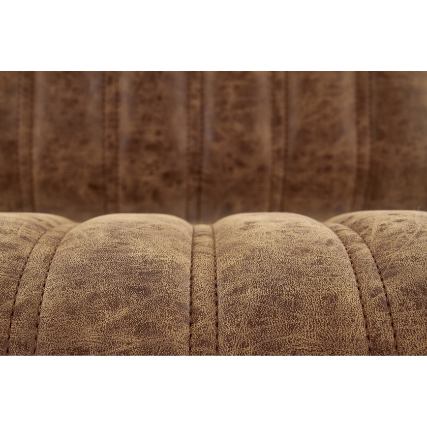 Barstol 109x46 cm svart/brun
