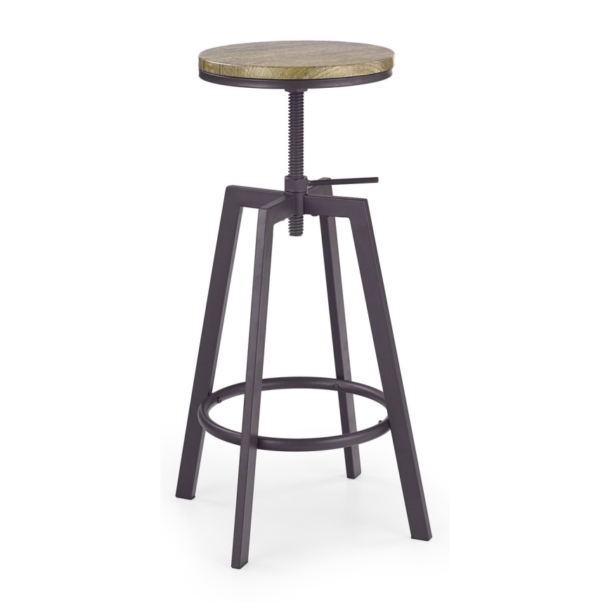 Barstol 80x30 cm svart