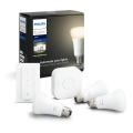 Basic set Philips Hue STARTER KIT WHITE självstartande 3xE27/9W 2700K + anslutningsenhet