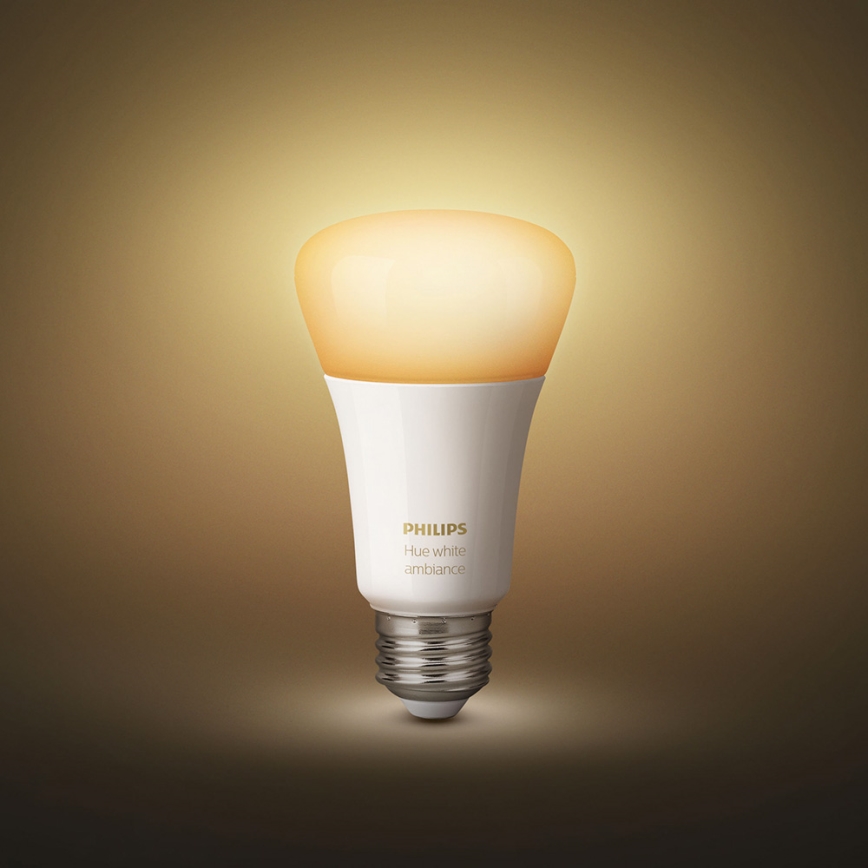 Basic set Philips Hue Vit AMBIANCE 3xE27/9,5W/230V
