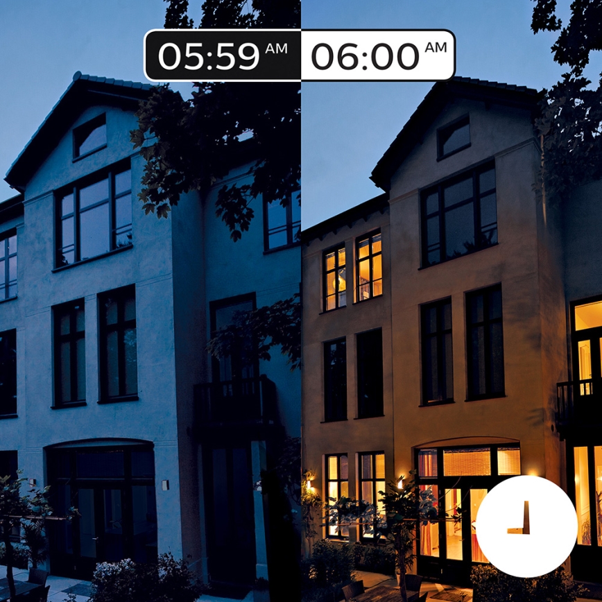 Basic set Philips Hue Vit AMBIANCE 3xE27/9,5W/230V