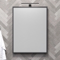 BATH DELUXE 01-060-05-02-00 - Badrum spegel BORGSTED 60x80 cm svart